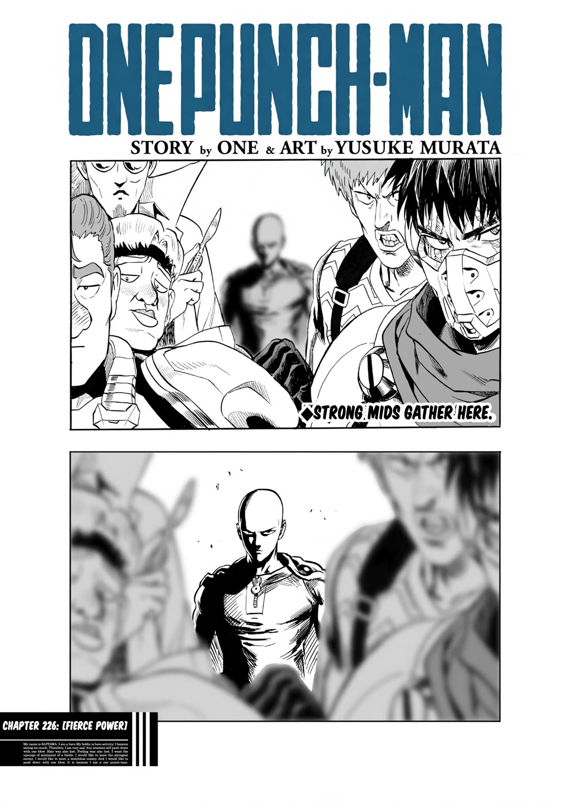 One Punch Man - Chapter 226 image 01